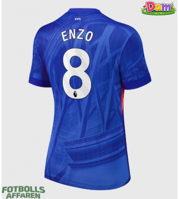 Chelsea Enzo Fernandez #8 Hemmatröja Kvinnor 2025-26 Kortärmad